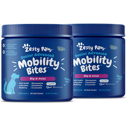 Zesty Paws | Senior Advanced Mobility Bites™ for Dogs