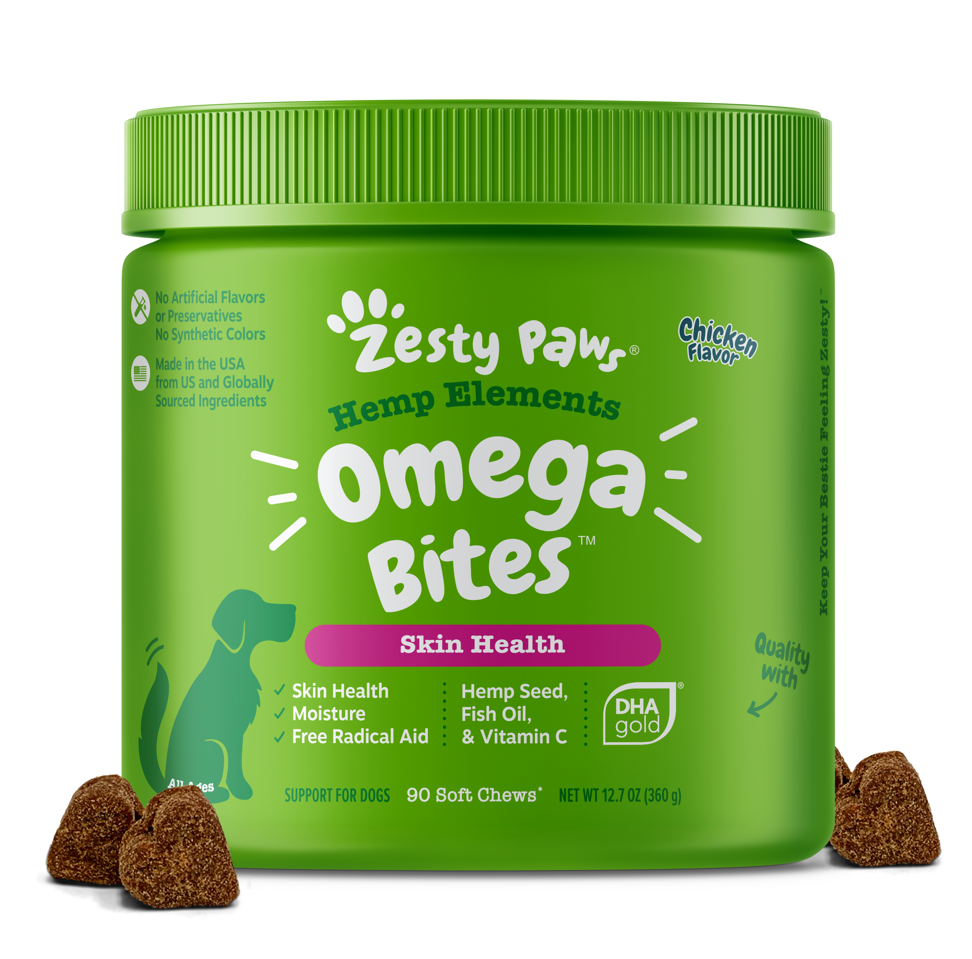 Hemp Elements™ Omega Bites™ for Dogs