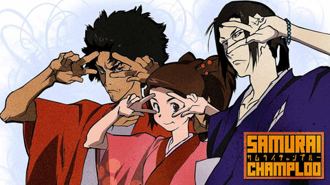 Samurai Champloo Mugen, Jin, and Fuu Pose