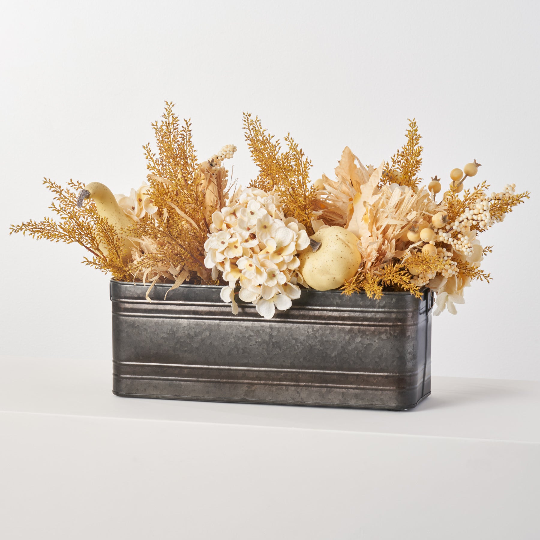 Dried Wildlflowers Rustic Centerpiece - Teton Timberline Trading-Rustic  Autumn