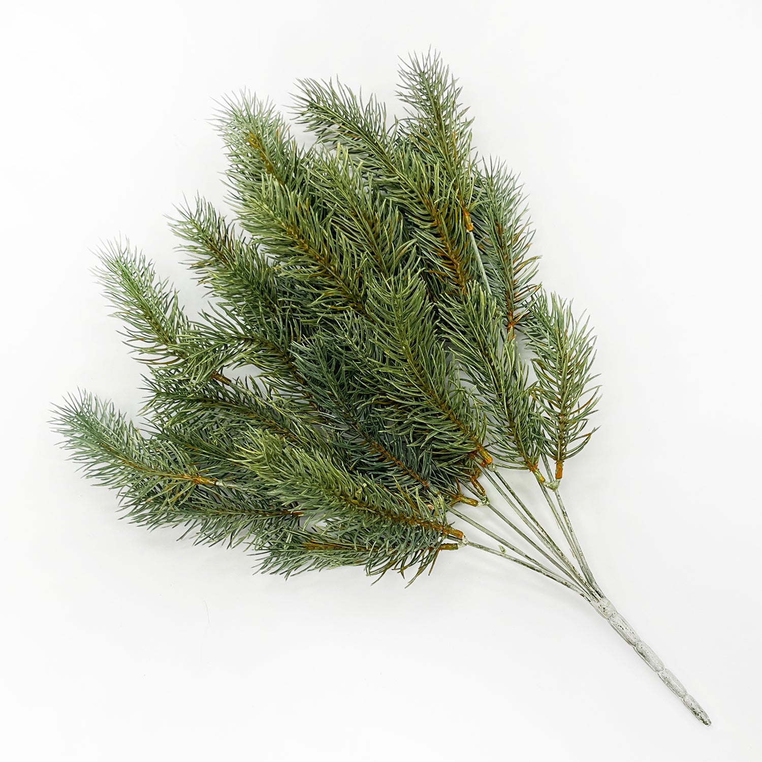 Pick - Frosted Mixed Evergreens, Berries, Cones (Pk 4) Seas