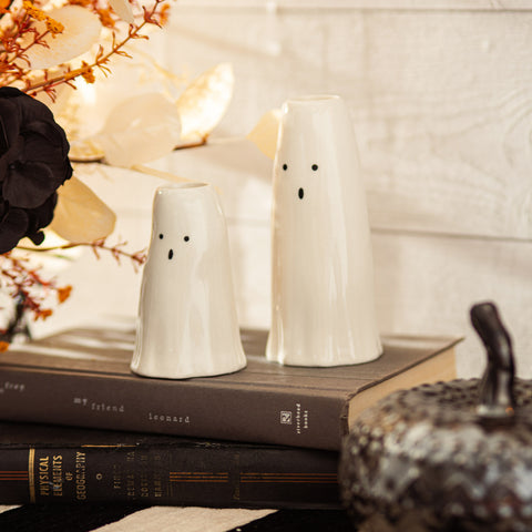 Gothic Candle Holder Candlestick Ghost Skull Resin Crafts Home Decorat