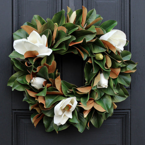 Daisy Wreath - Magnolia