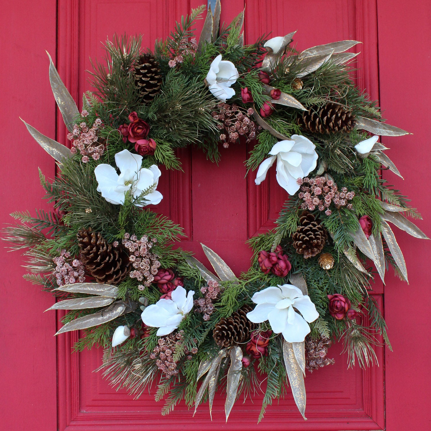 Christmas Wreath | Holiday Artificial Christmas Wreaths – Darby Creek ...