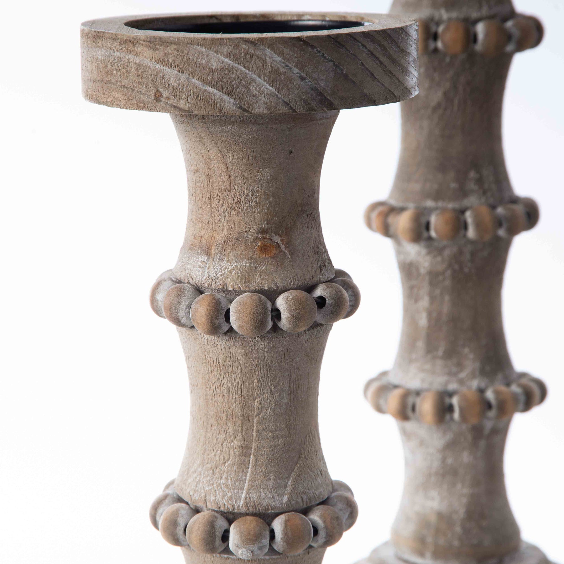 Broyhill Natural Wood Pillar Candle Holder, (15”) - Big Lots