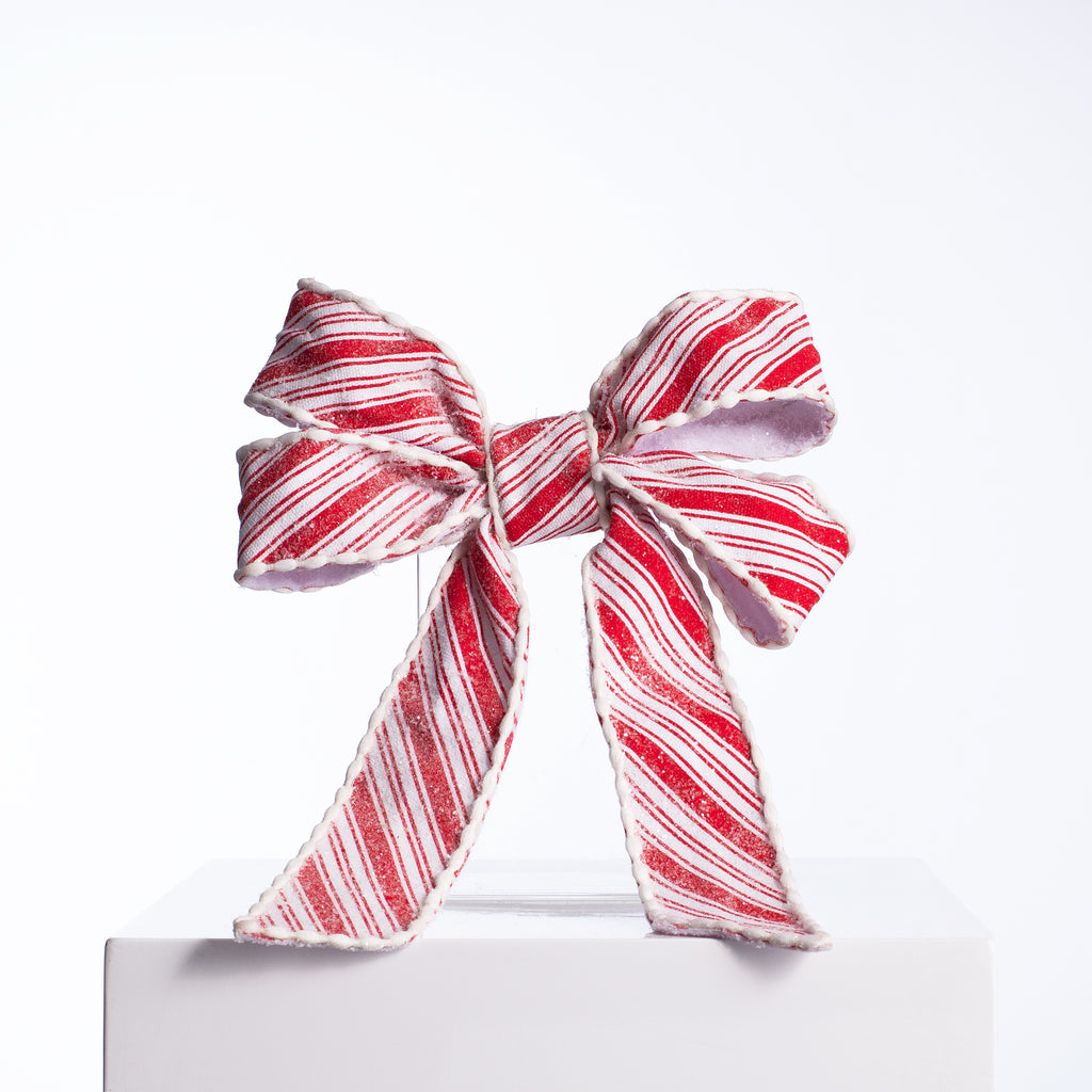 D Stevens Velvet Crystal Snowflake Luxury Christmas Wired Ribbon - Fabulous  Fairytales