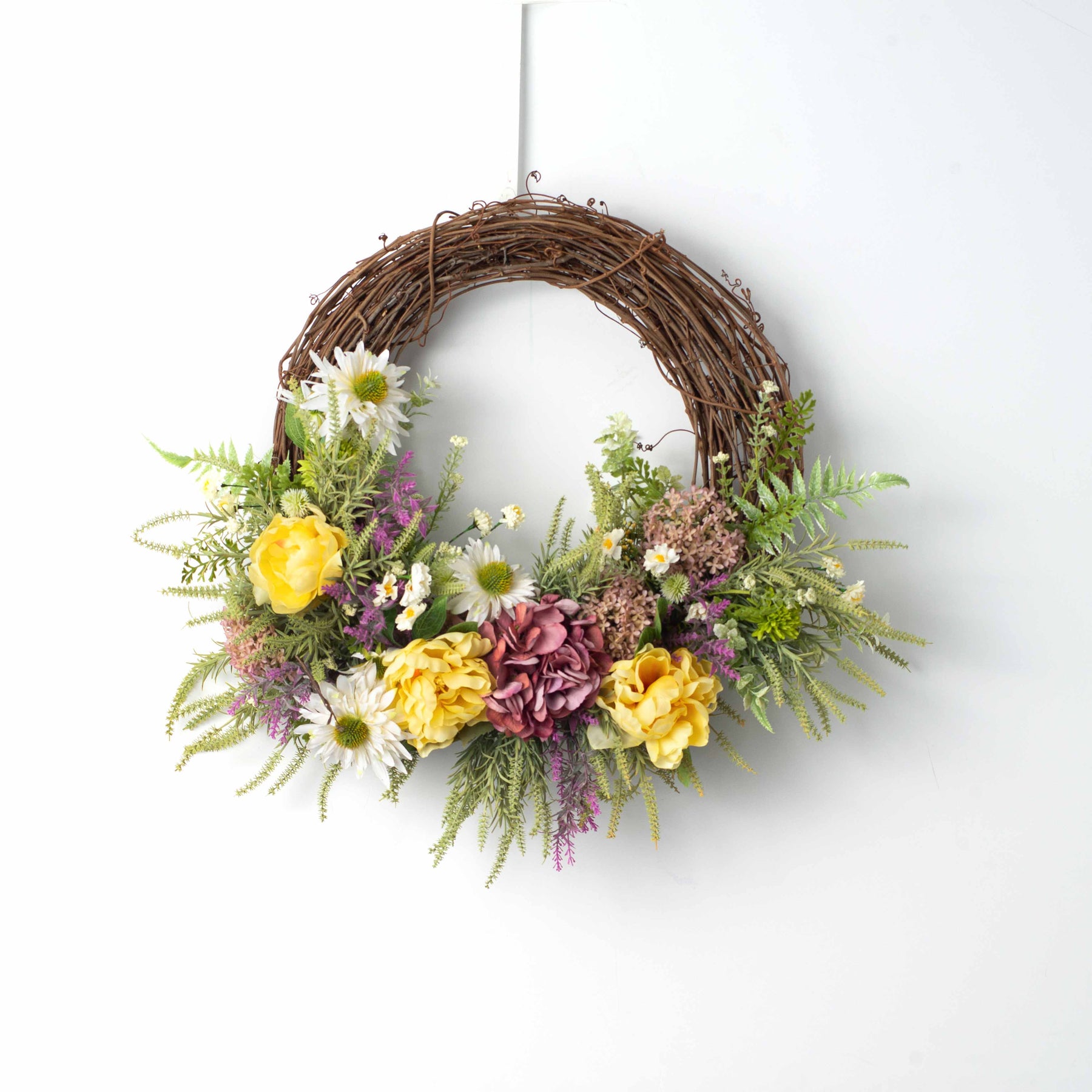 Darice 170120 Floral Metal Wreath Form, 10, Green