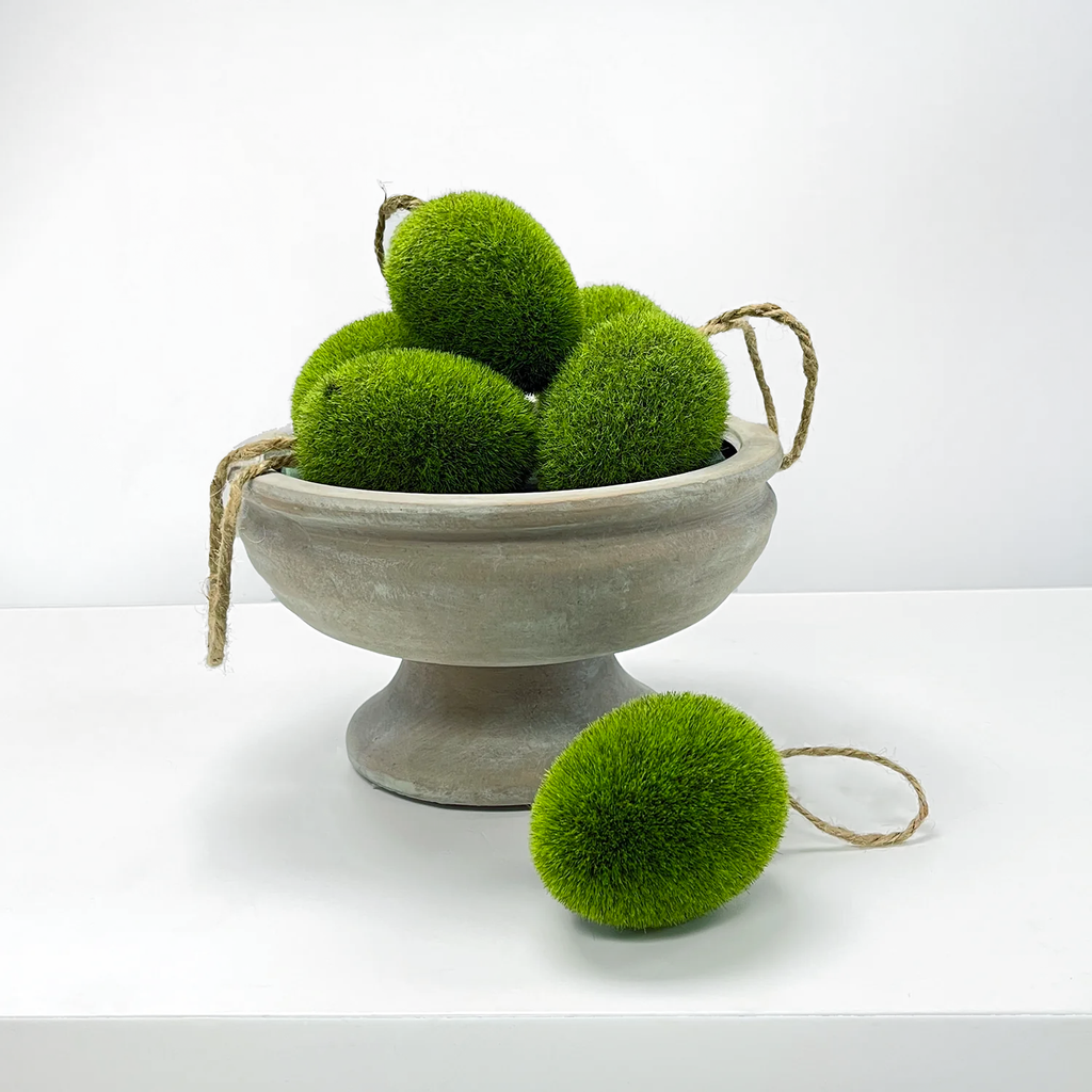 Moss Ballnatural Moss Ballswedding Decorsets of Moss Ballsbowl