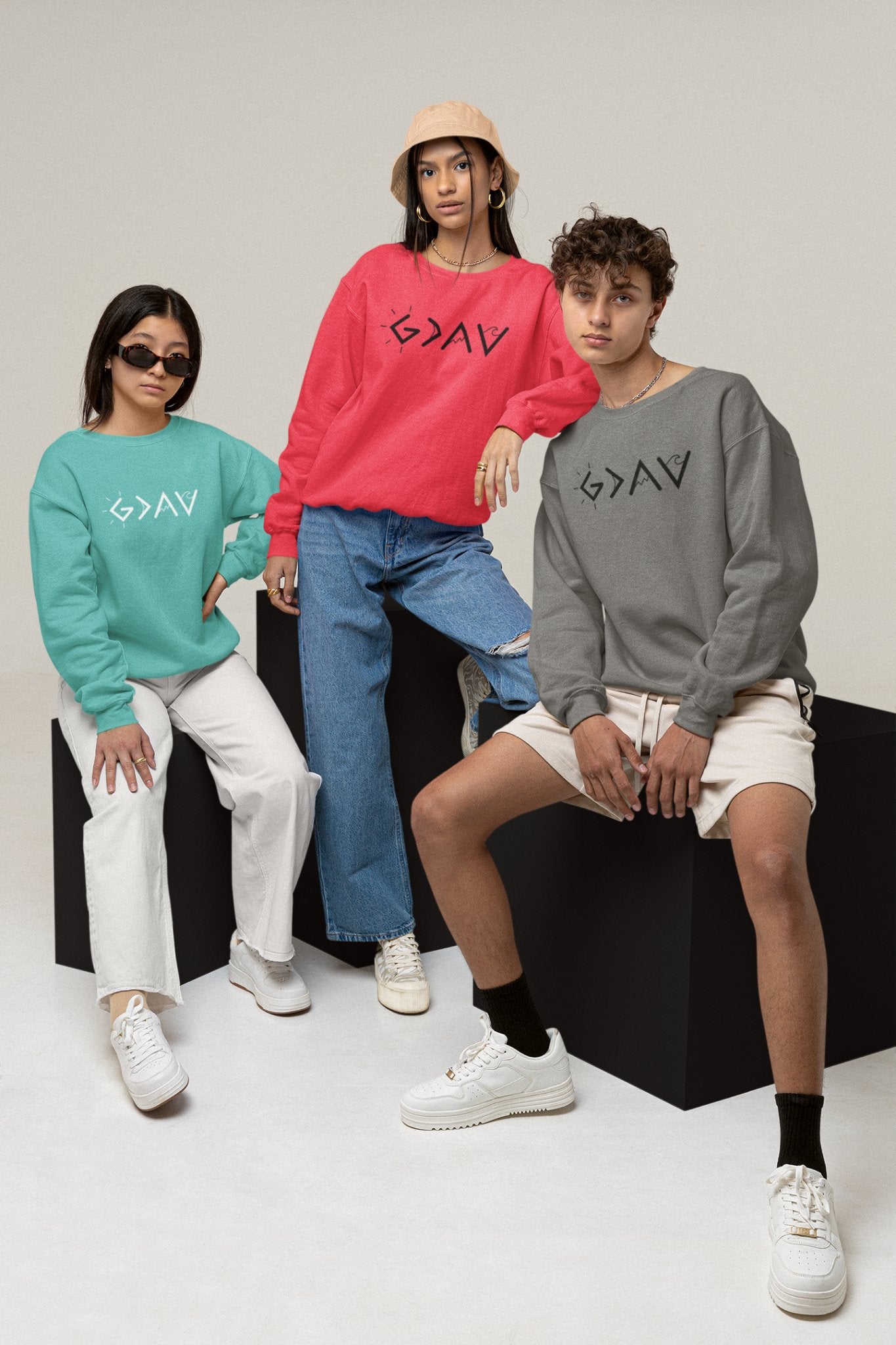 God Is Greater Than The Highs And Lows Crewneck