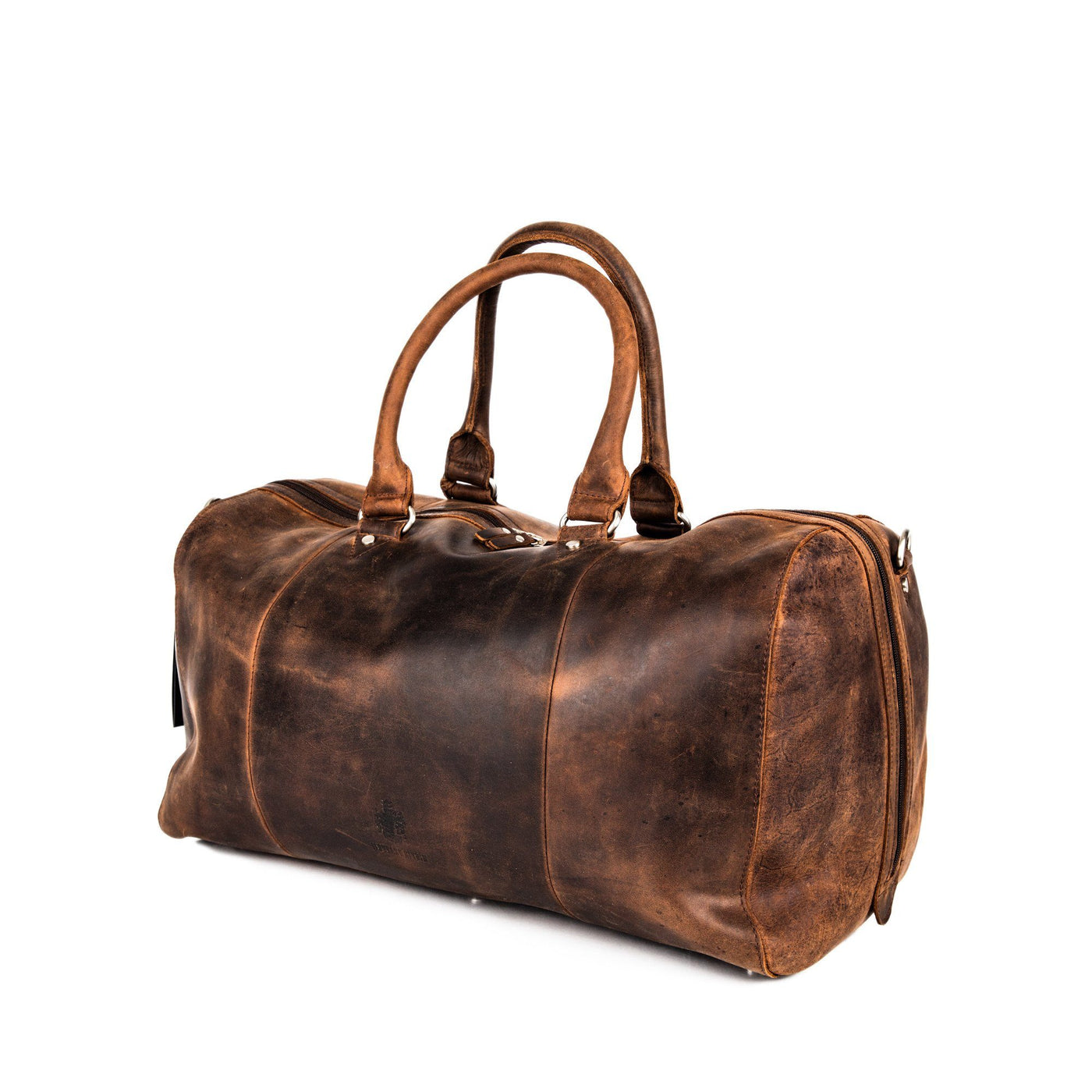 Leonhard Heyden Salisbury Travel Bag, Brown Leather — Fendrihan Canada