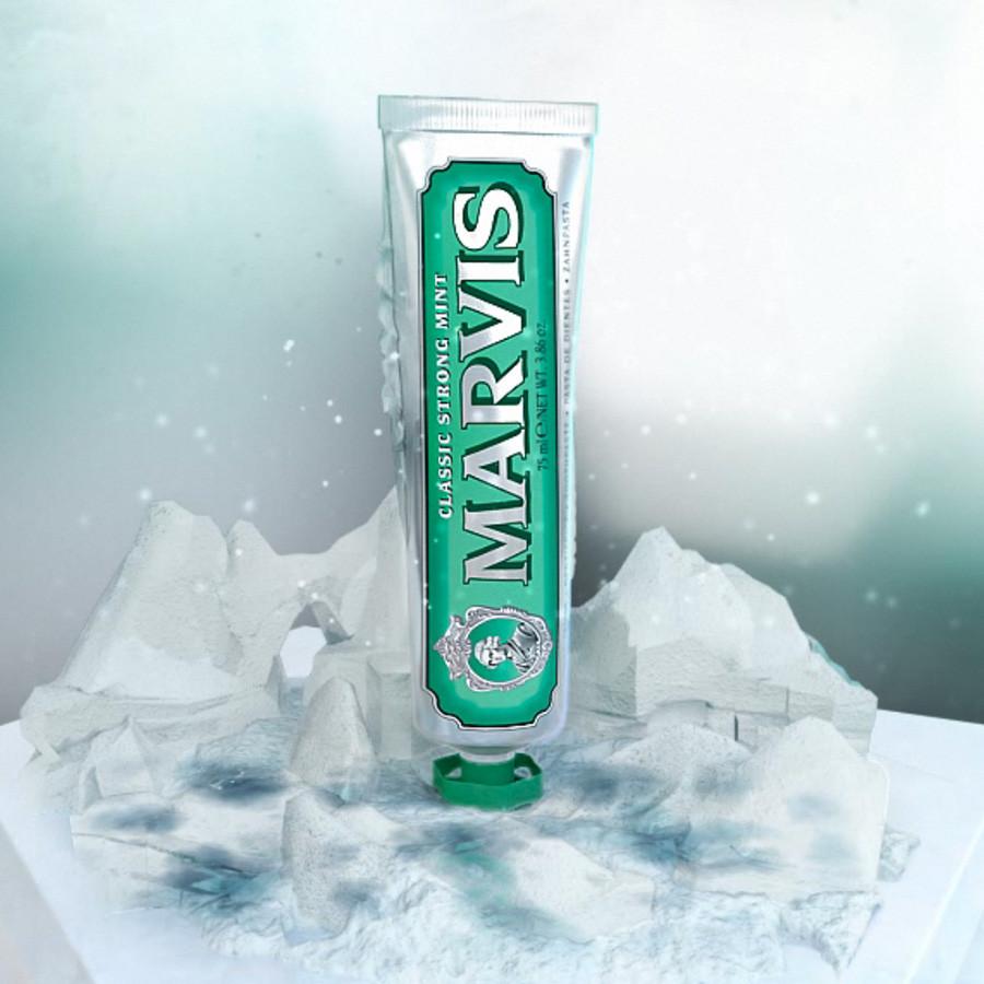 strong mint toothpaste