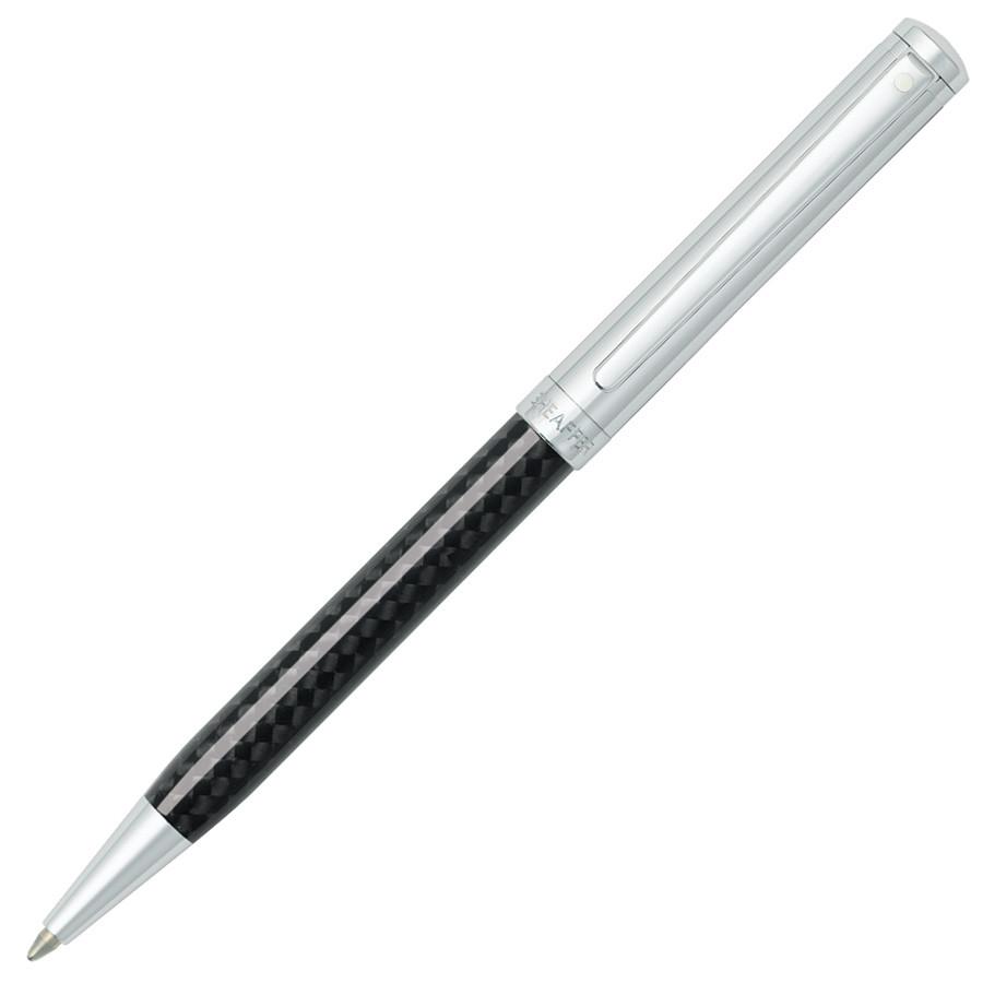Sheaffer Intensity Ballpoint Pen, Carbon Fiber Barrel with Bright Chro ...