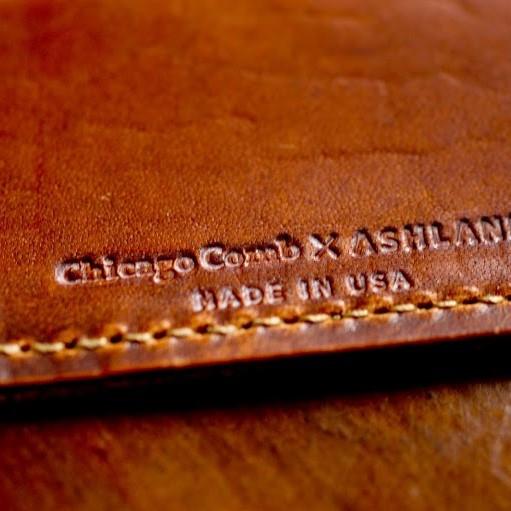 Chicago Comb Co. Sheaths in Horween Leather, No. 2 & 4 Comb Sheath Chicago Comb Co 