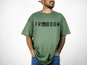 Freedom Flag (Black print) - Templeton Tees & More