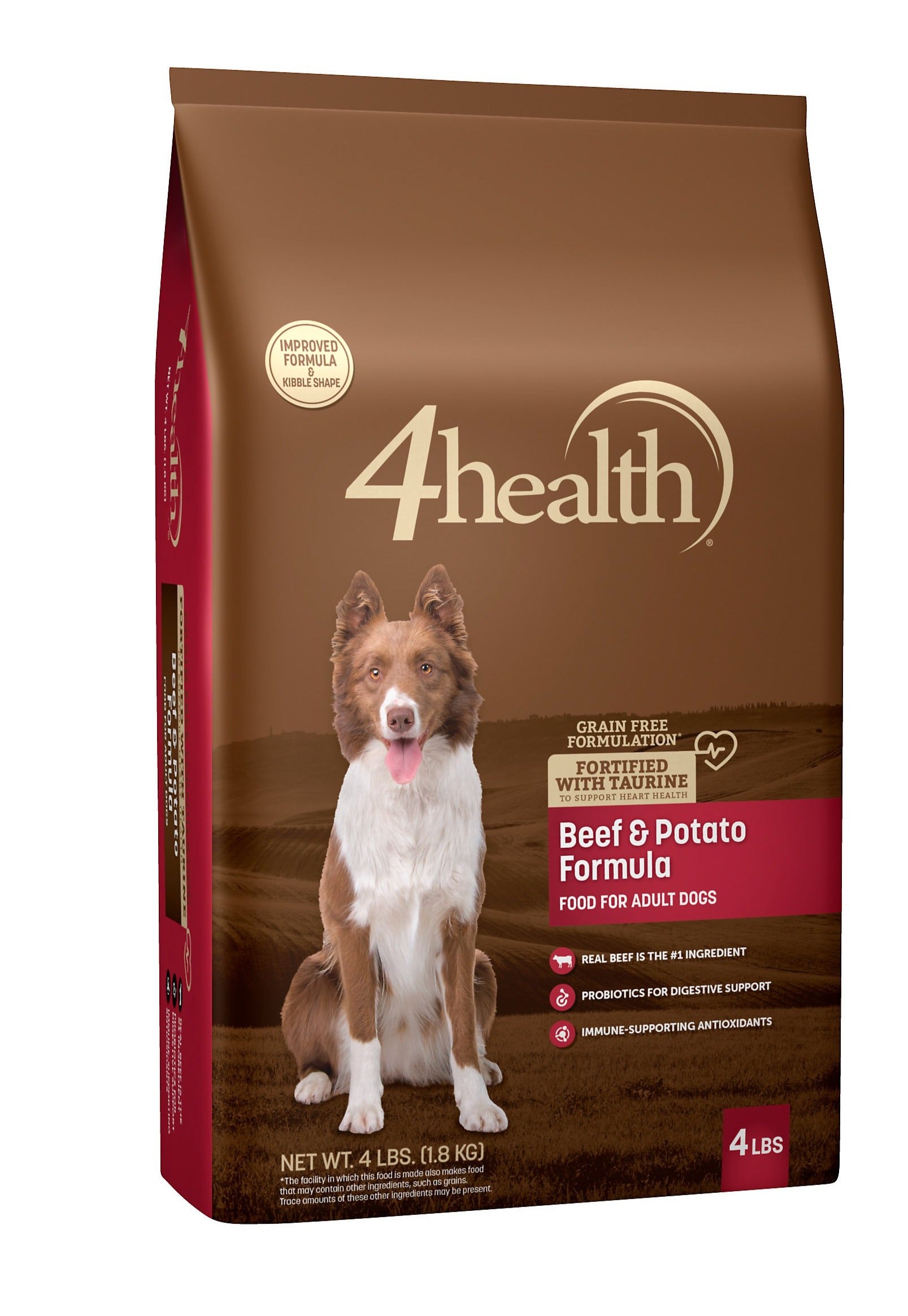4health Grain Free Beef & Potato Dry Dog Food – Petsense