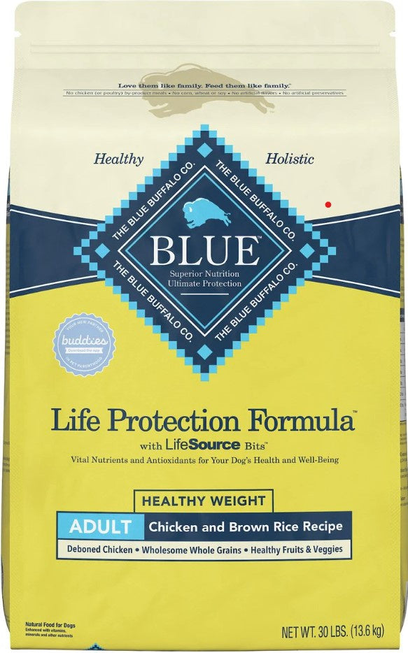 Blue Buffalo Blue Freedom Food for Dogs, with Lamb and Potatoes, Adult Recipe, Grain-Free - 24 lbs (10.8 kg)