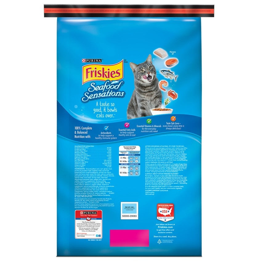 seafood cat food