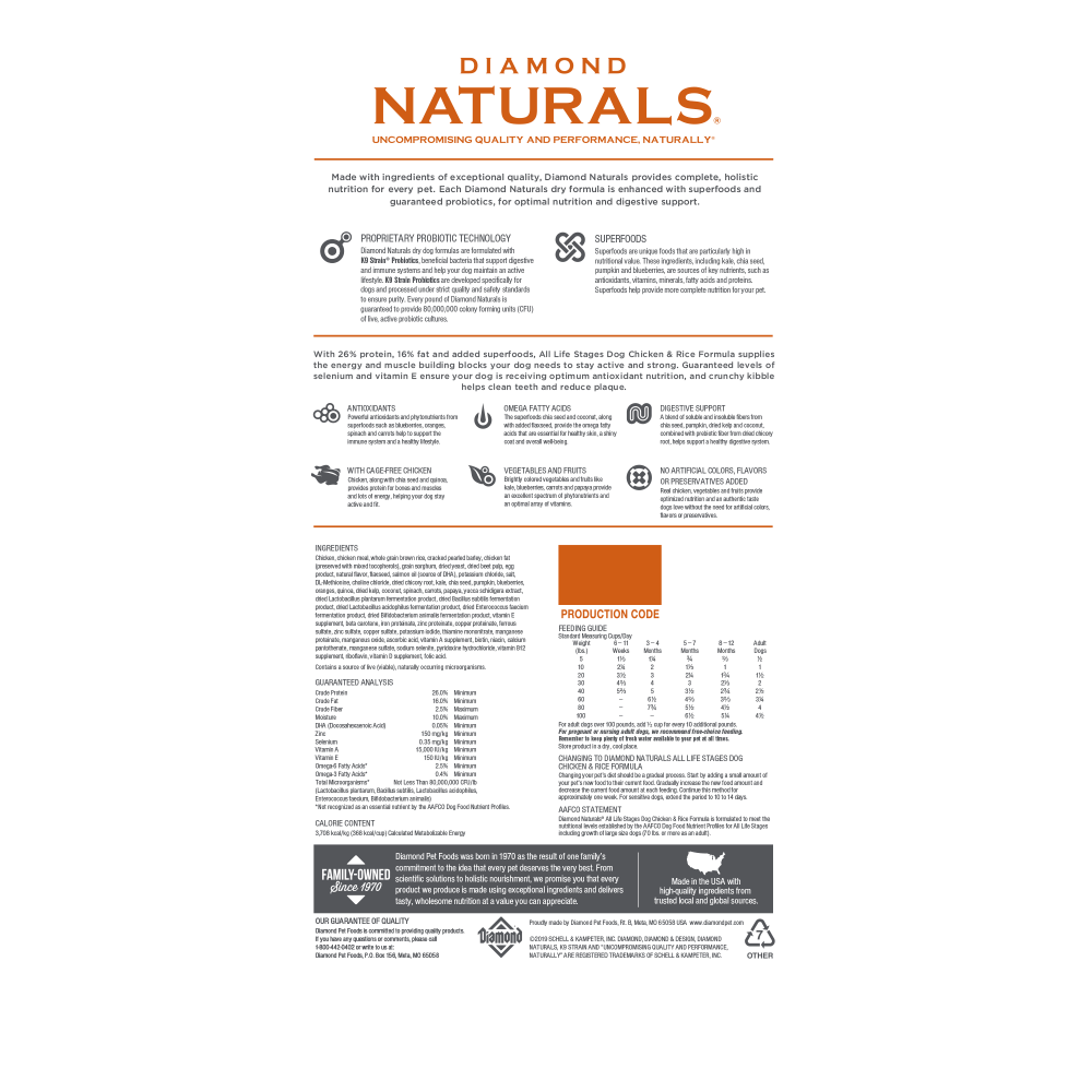 diamond naturals salmon dog food