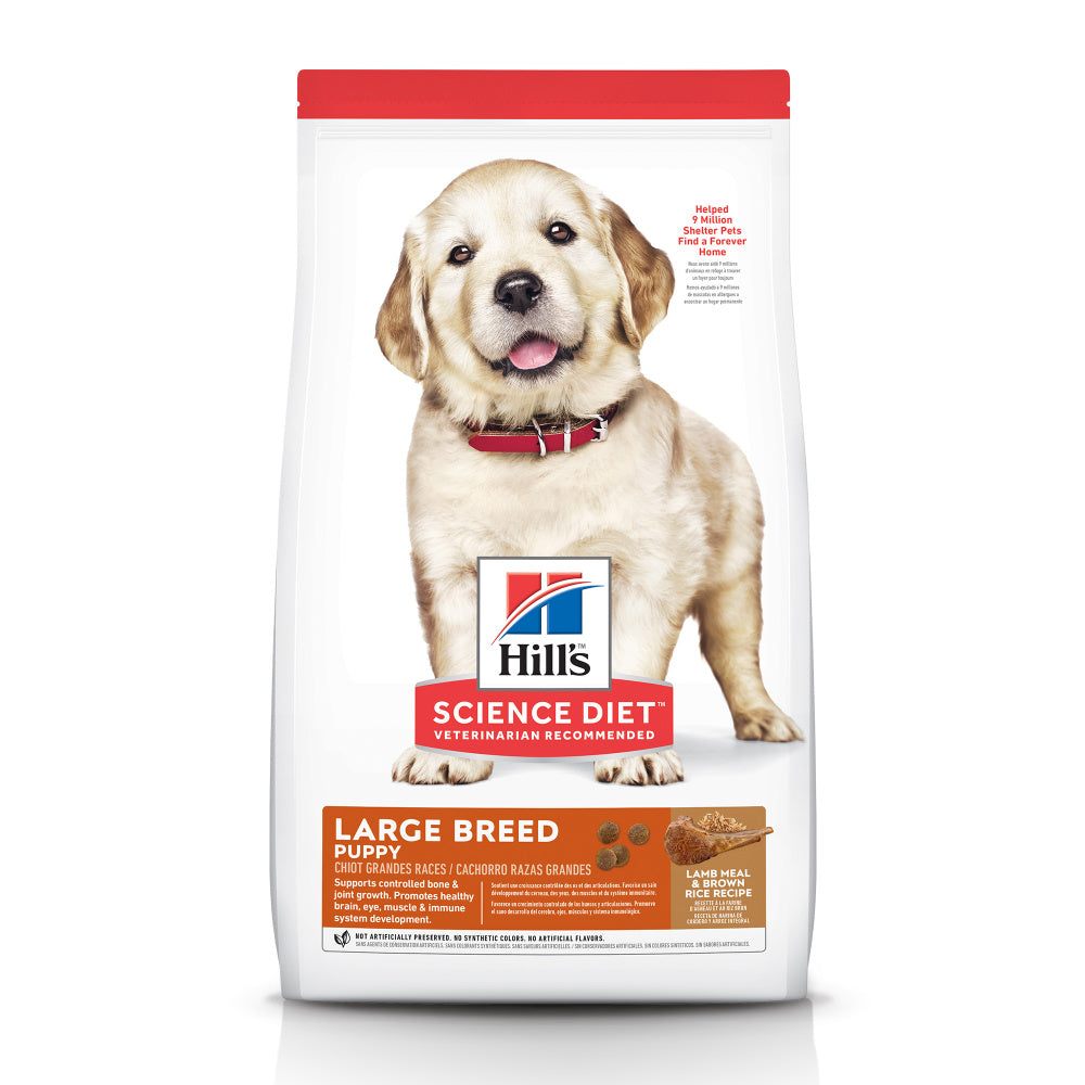 bloem omzeilen kloof Hill's Science Diet Puppy Large Breed Lamb Meal & Brown Rice Dry Dog F –  Petsense