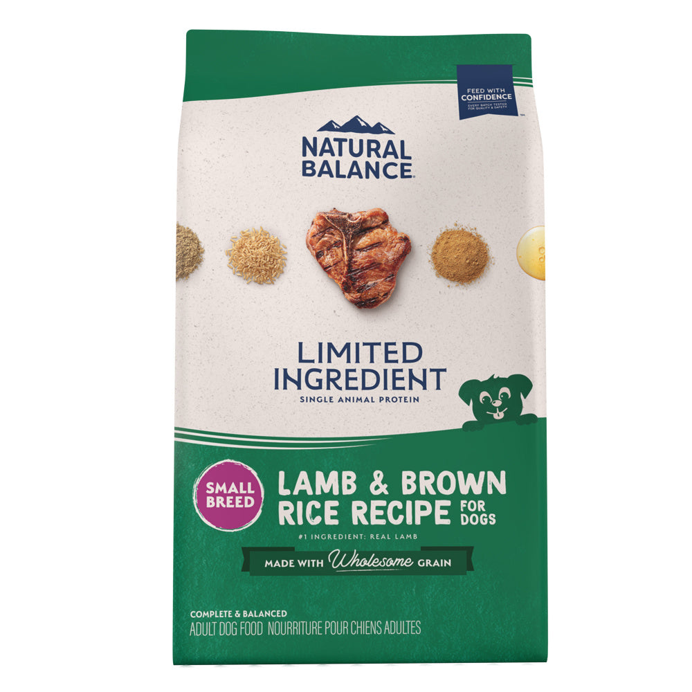 Natural balance lamb and rice discount large breed