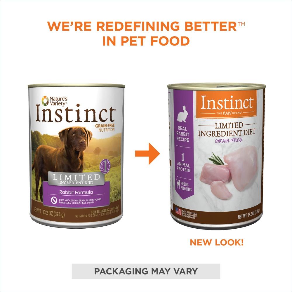 instinct wet dog food