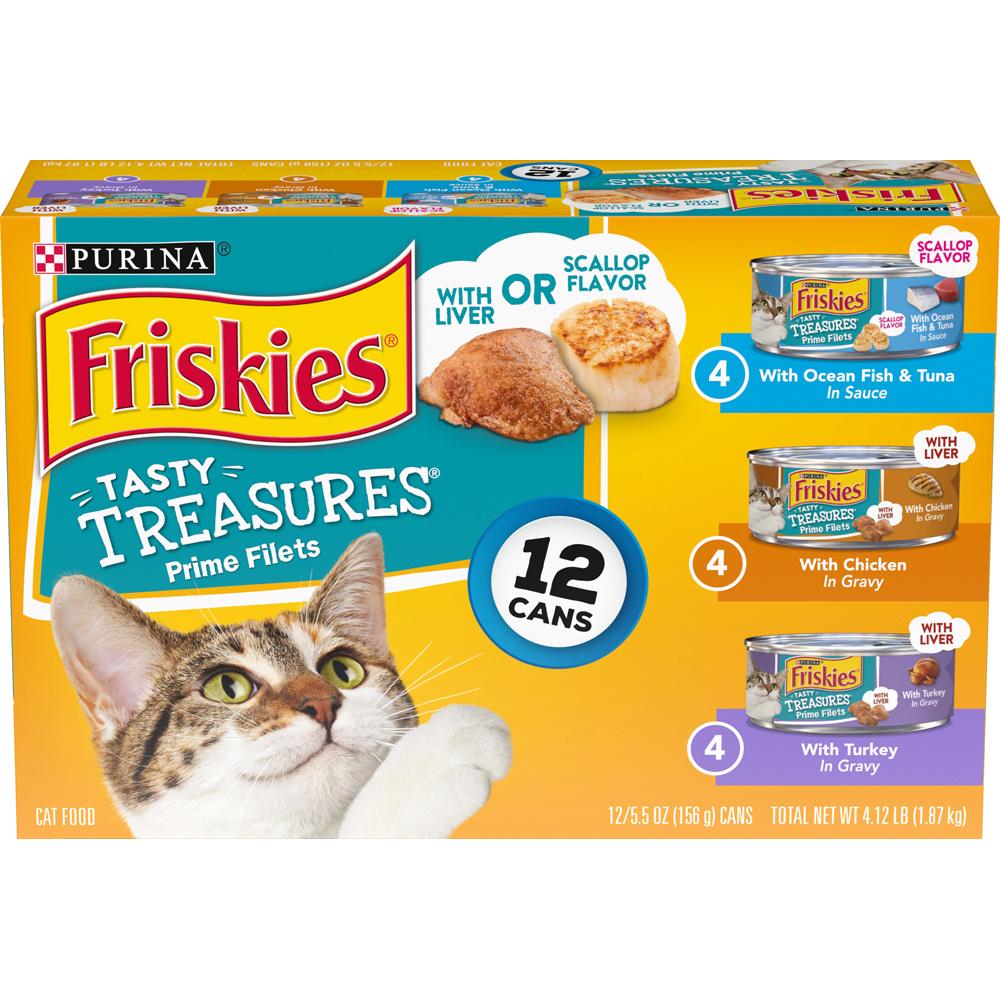 Friskies Tasty Treasures Variety Pack Canned Cat Food Petsense