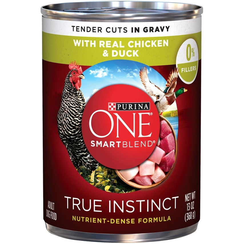 Purina ONE SmartBlend True Instinct Grain Free Chicken ...