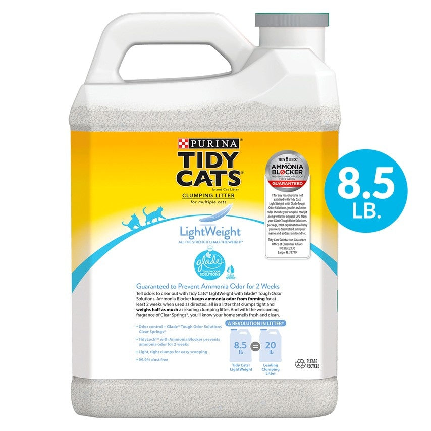 Tidy Cats Clear Springs Scent LightWeight Glade Tough Odor Solutions C –  Petsense