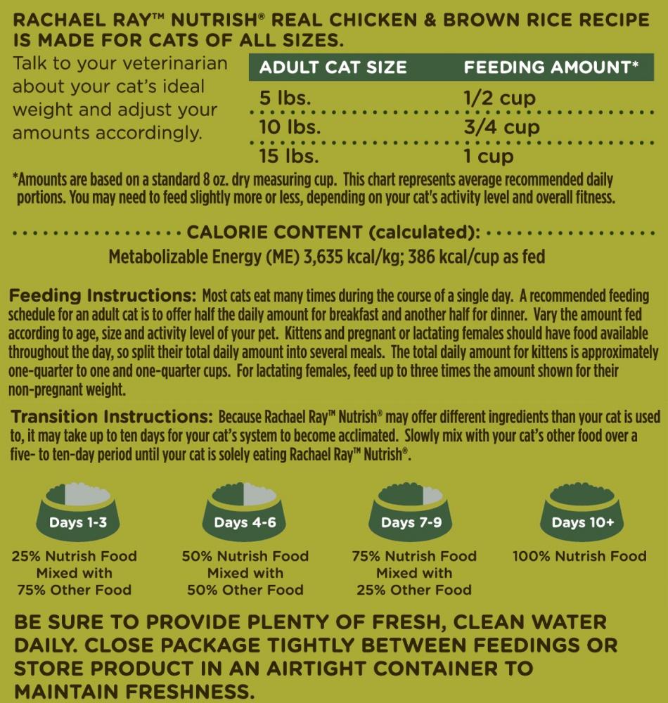 rachael ray dry cat food