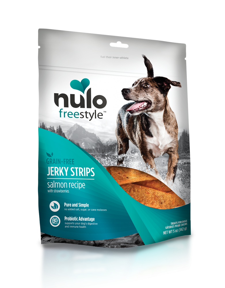 Nulo Freestyle Beef with Coconut Jerky Dog Treats 5oz