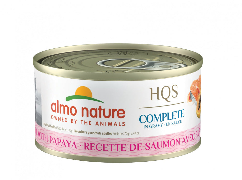 kaffe antik matron Almo Nature HQS Complete Cat Grain Free Salmon with Papaya Canned Cat –  Petsense