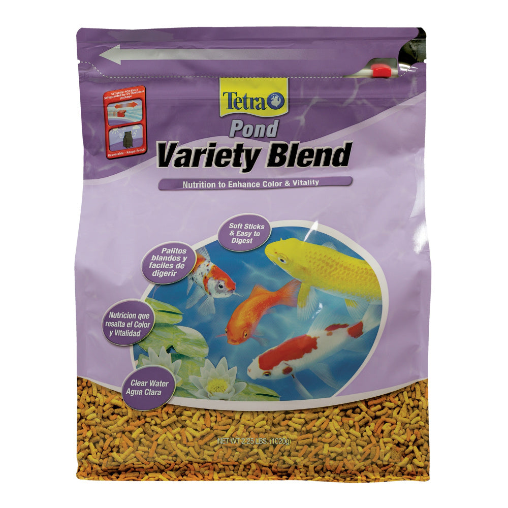 Tetra Pond Koi Vibrance Color Enhancing Sticks Koi & Goldfish Food, 3.31-lb  bucket