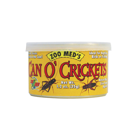  Zoo Med 3 Pack of Can O' Cockroaches, 1.2 Ounces Each