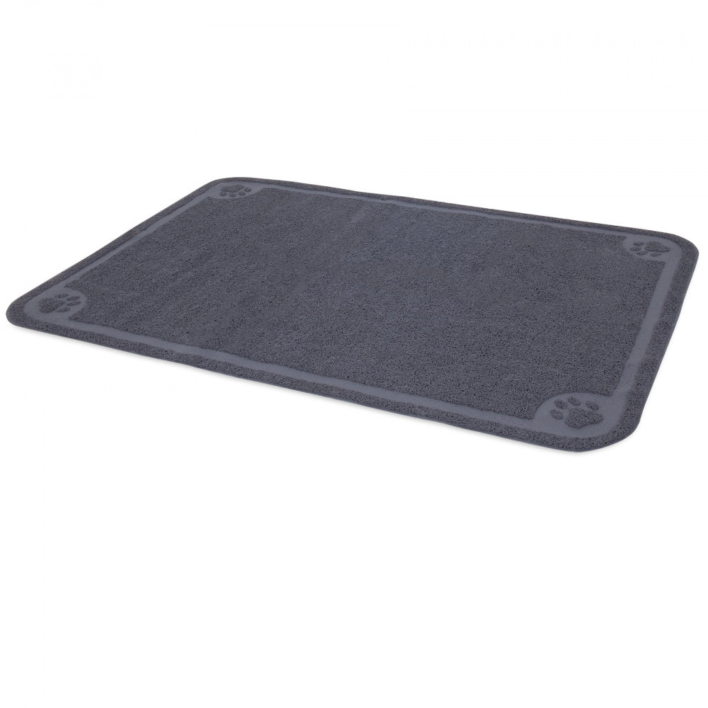 Drymate Cat Litter Mat Medium Black for Cats 