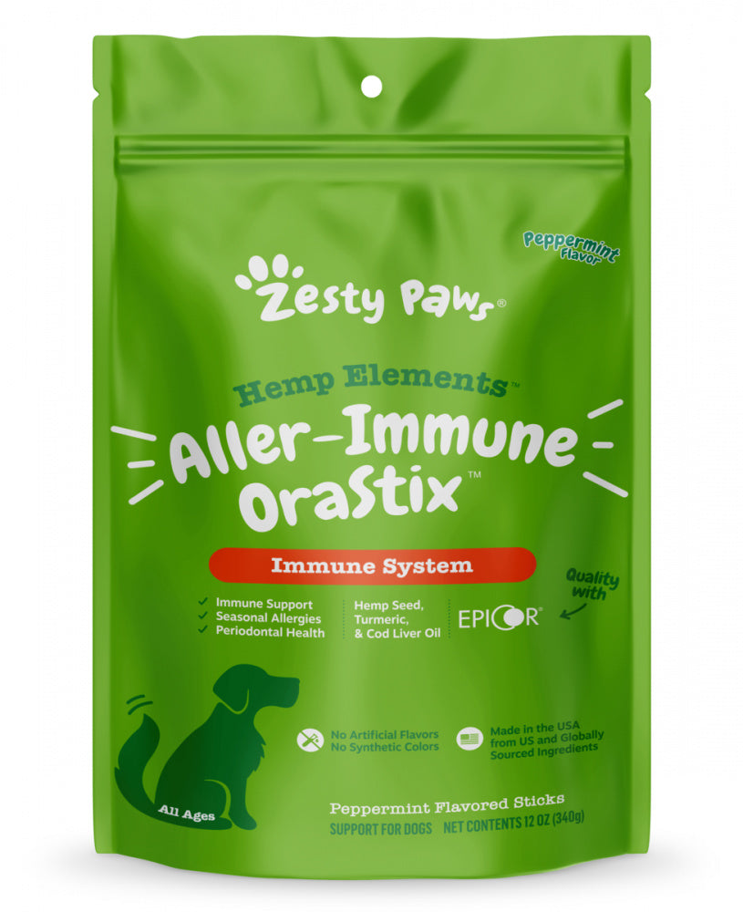 Zesty Paws Aller-Immune Bites for Seasonal Allergies Lamb Flavor Immun –  Petsense