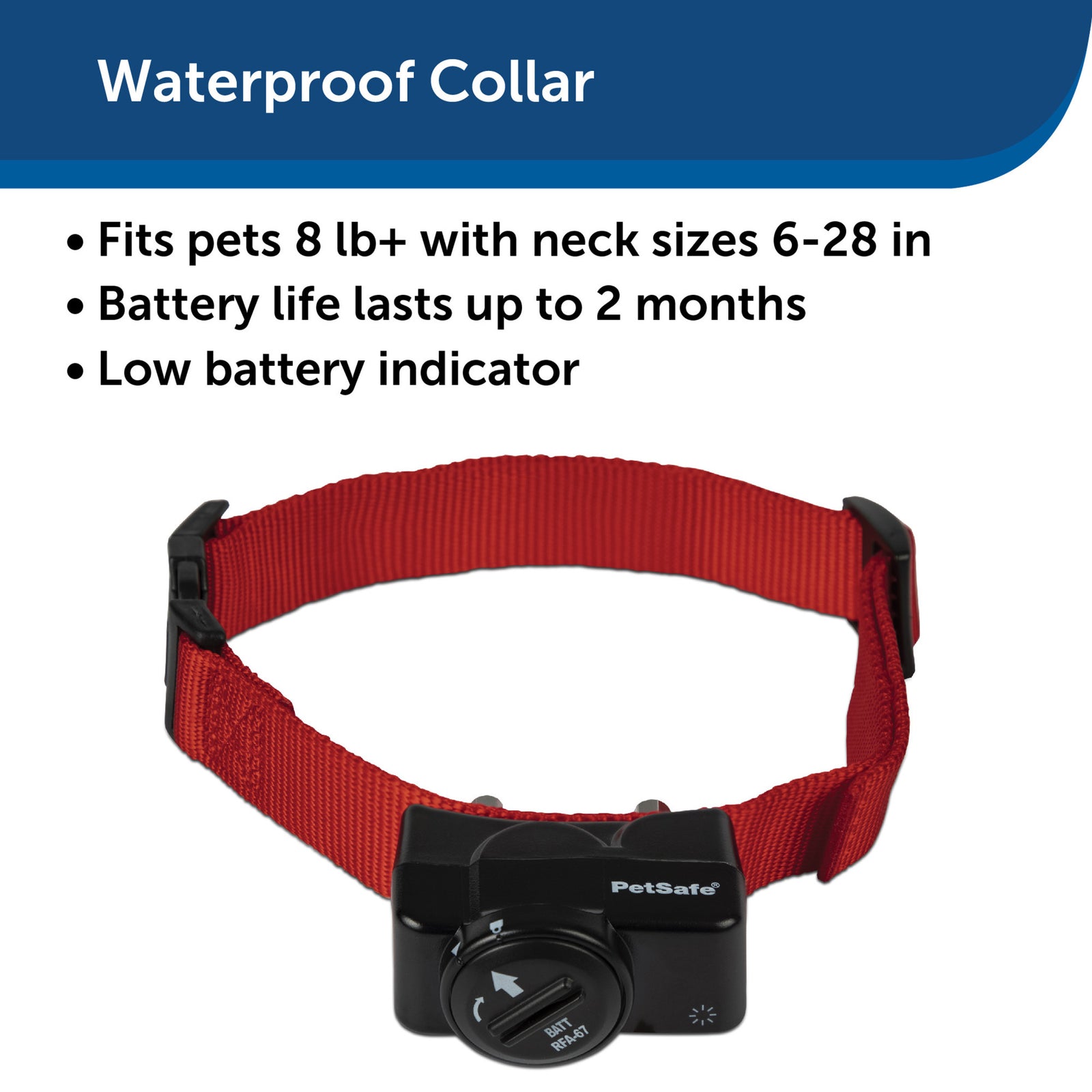 PetSafe Wireless Pet Containment System Receiver Collar Only for Dogs