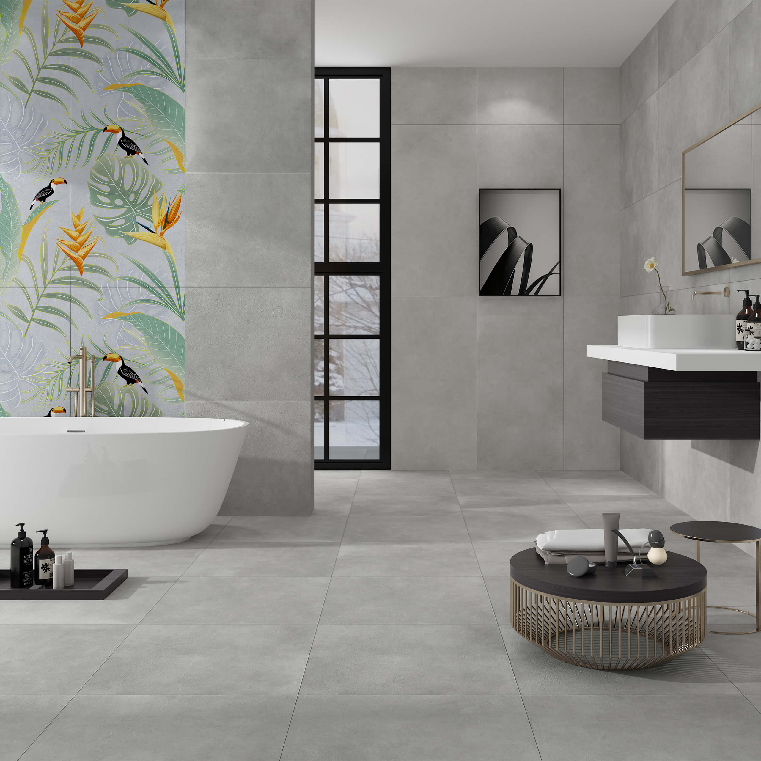 Modern Bathroomware and Tiles