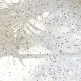 White Terrazzo Floor Tiles