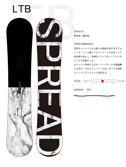 SPREAD Women LTY 23-24 Snowboard