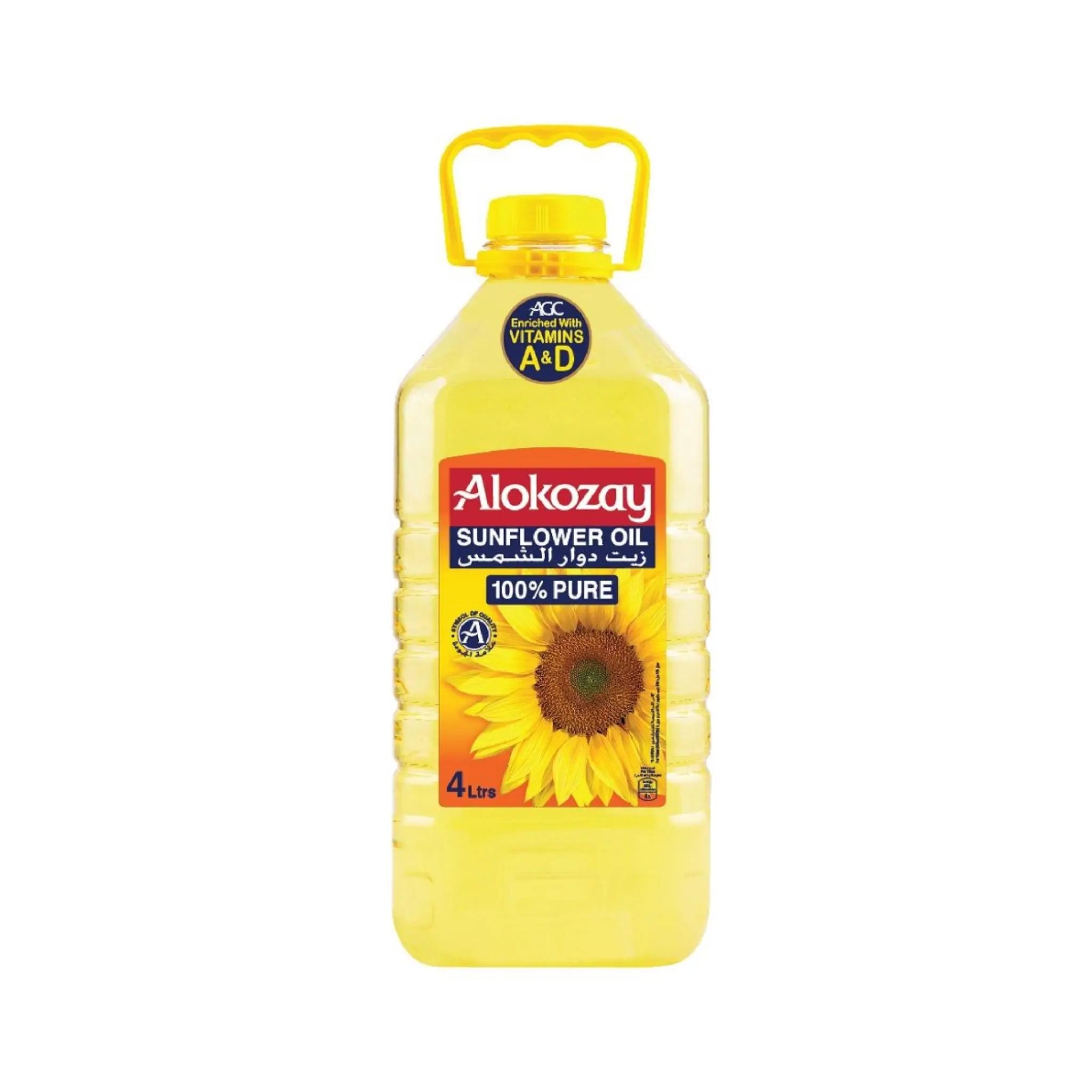 Alokozay Sunflower Oil - 4Lx4 (1 carton) Marino.AE