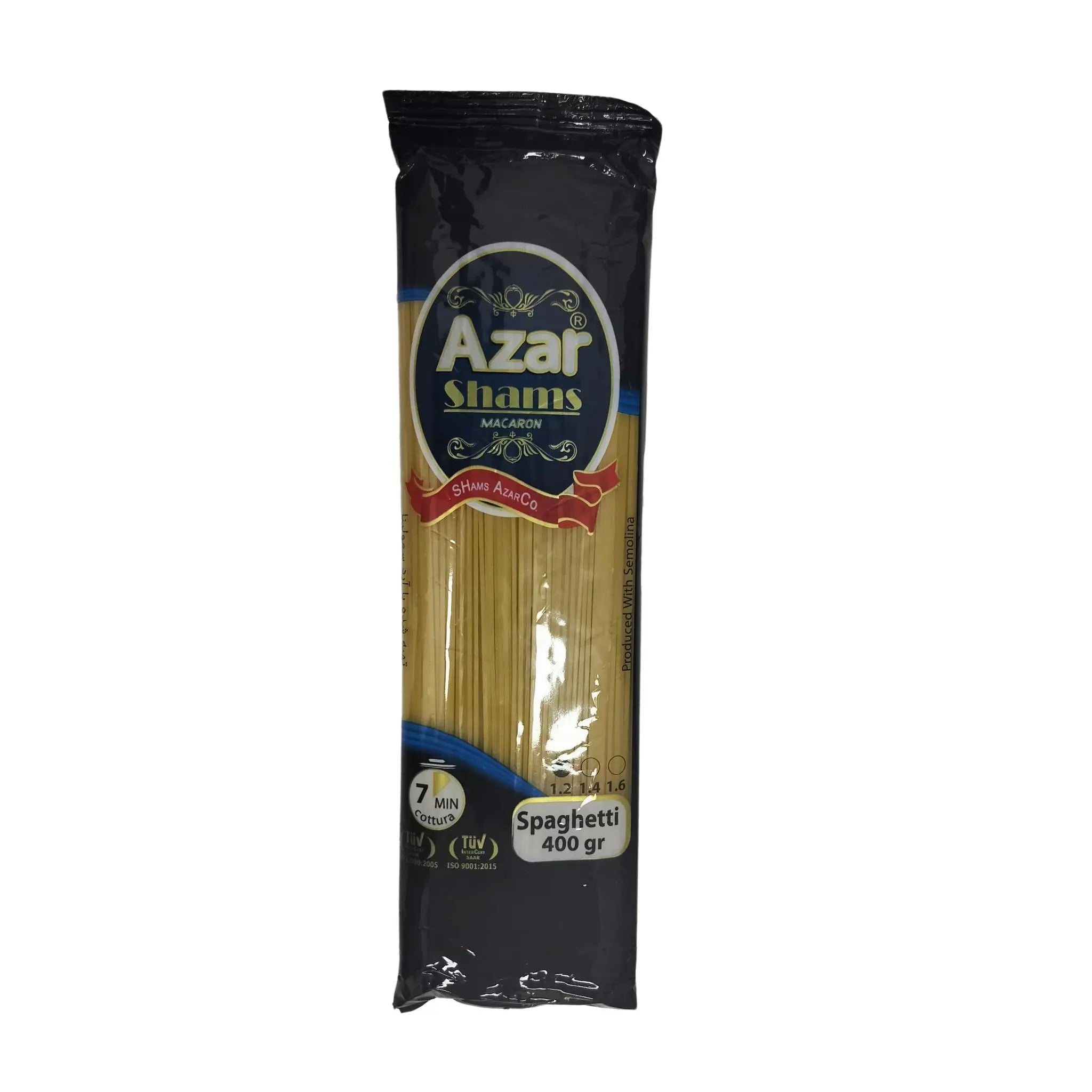 Azar Shams Spaghetti (400g x 20) Marino.AE