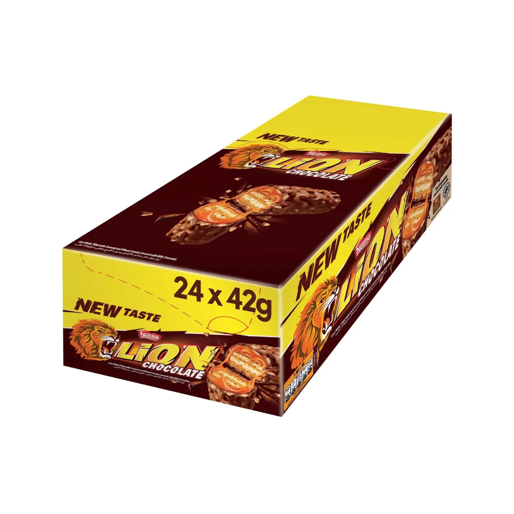 LION CHOCOLATE (24X42G) Marino.AE