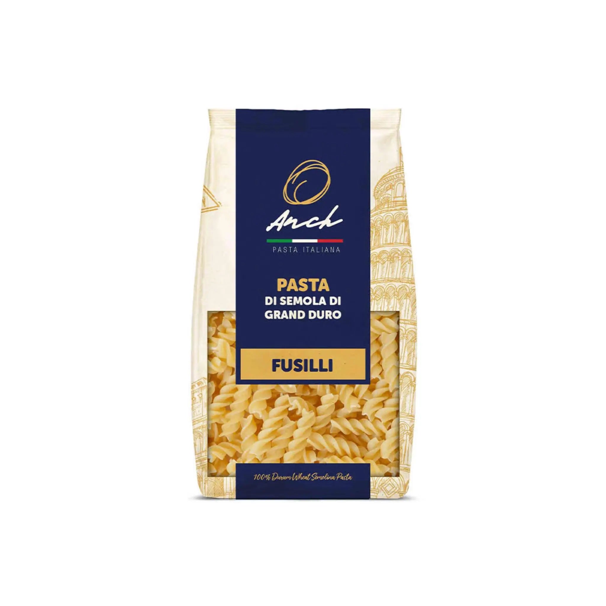 PASTA FUSSILLI 400 GM ANCH - Pack of 20 Marino.AE