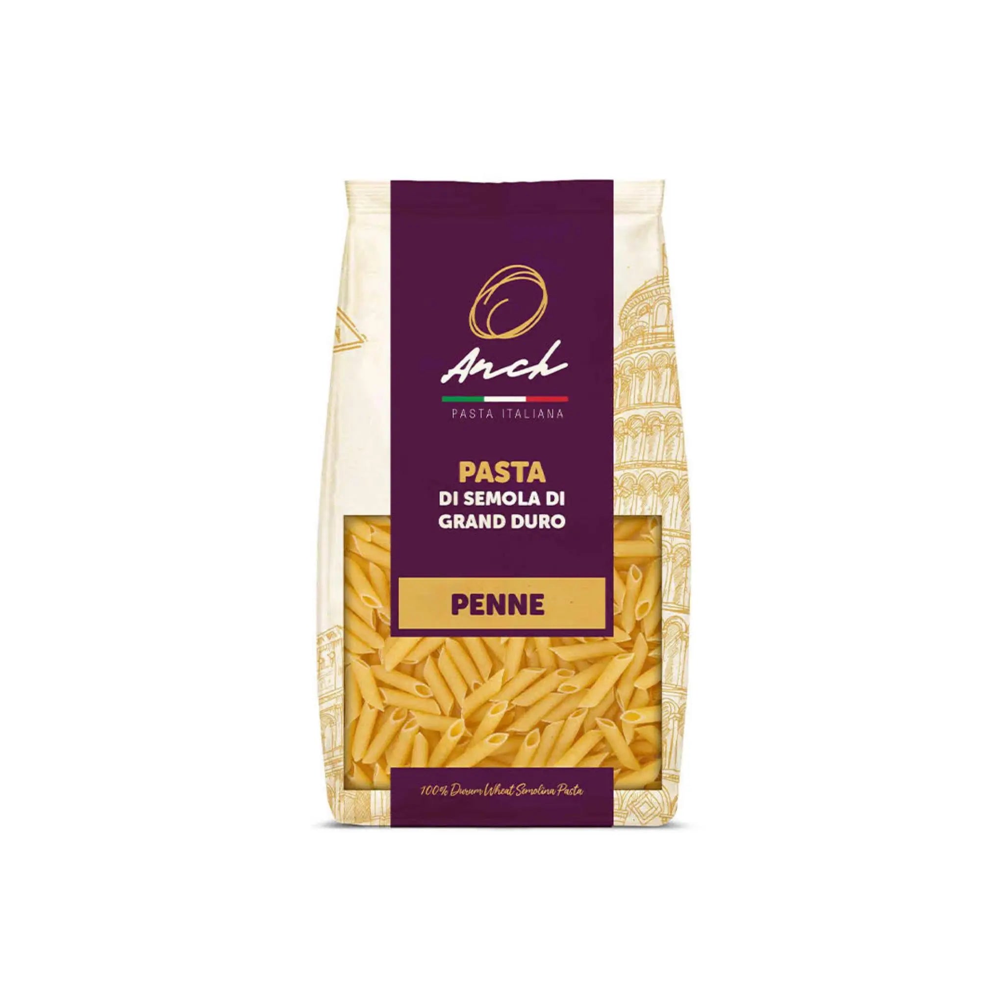 PASTA PENNE 400 GM ANCH - Pack of 20 Marino.AE