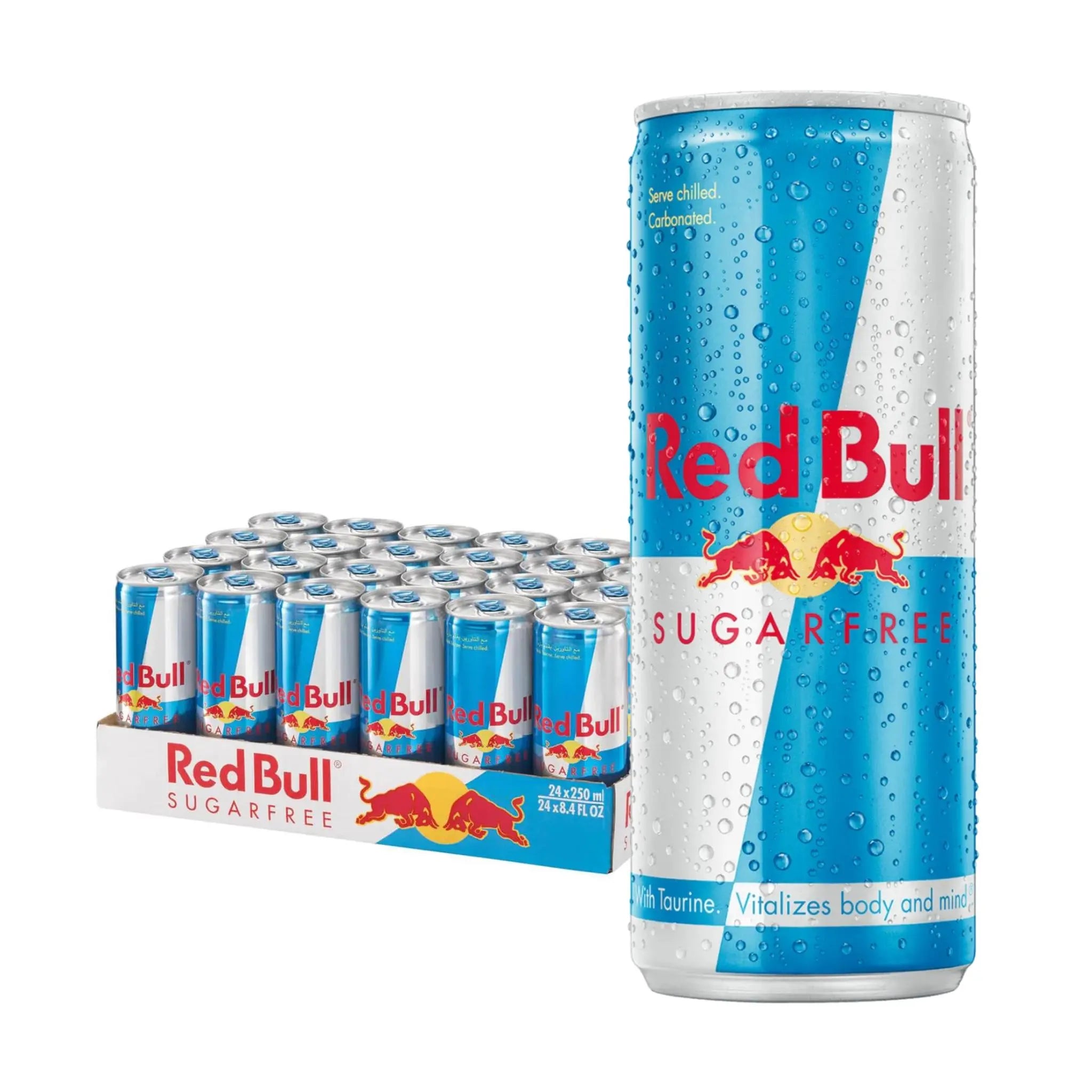 Red Bull Sugar Free- 250ml X 24 (1 Carton) Marino.AE