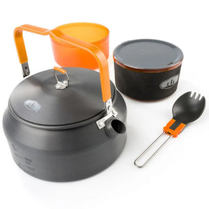 GSI Outdoors Halulite Ketalist Cookset - Blue River Outfitters - Gsi Outdoors Bugaboo Camper Cookset
