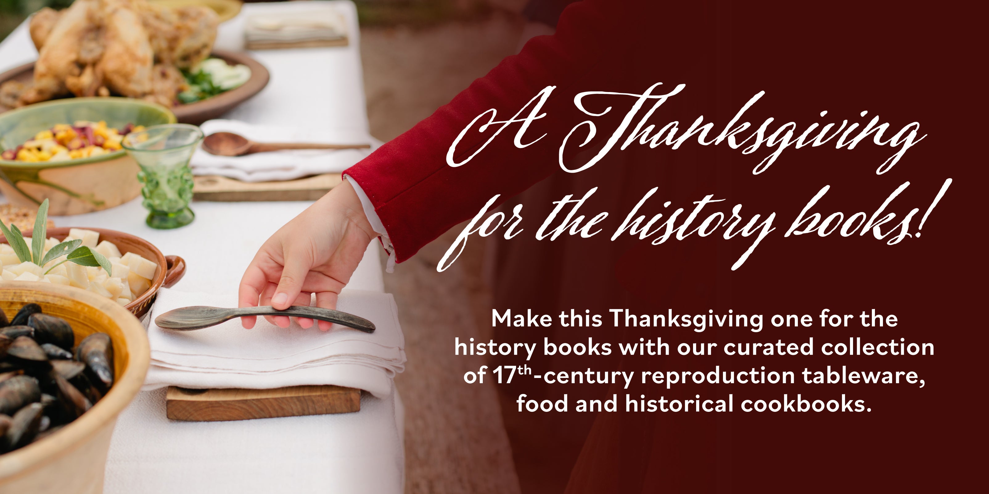 A Thanksgiving for the history books!