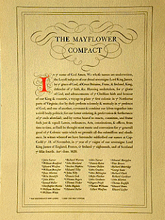 Mayflower Compact Poster – Plimoth Patuxet Museum Shop