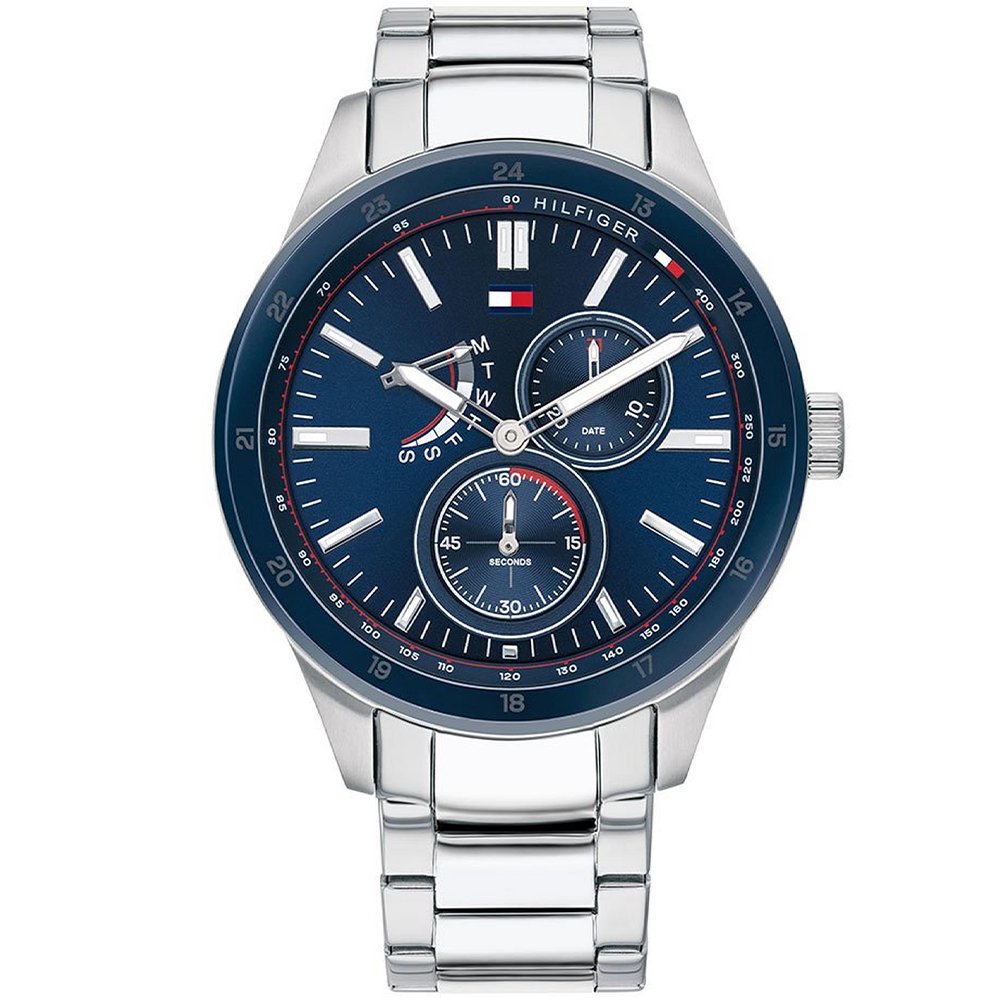 Photos - Wrist Watch Tommy Hilfiger 1791640 Austin Blue Dial Men's Watch 