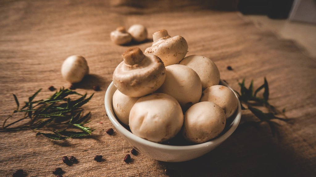 button mushrooms as a superfood